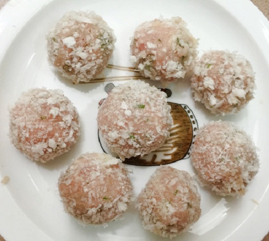 How to make fried fish ball with mayonnaise