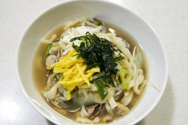 How to cook Korean noodle with delicious clam soup