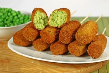 How to make fried peas cheese for baby
